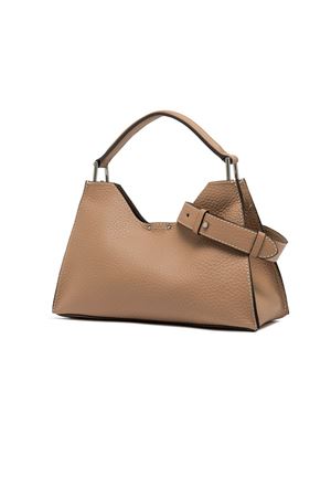 Borsa Aurora in pelle martellata grana maxi cipria GIANNI CHIARINI | BS12315RNGDBL5313